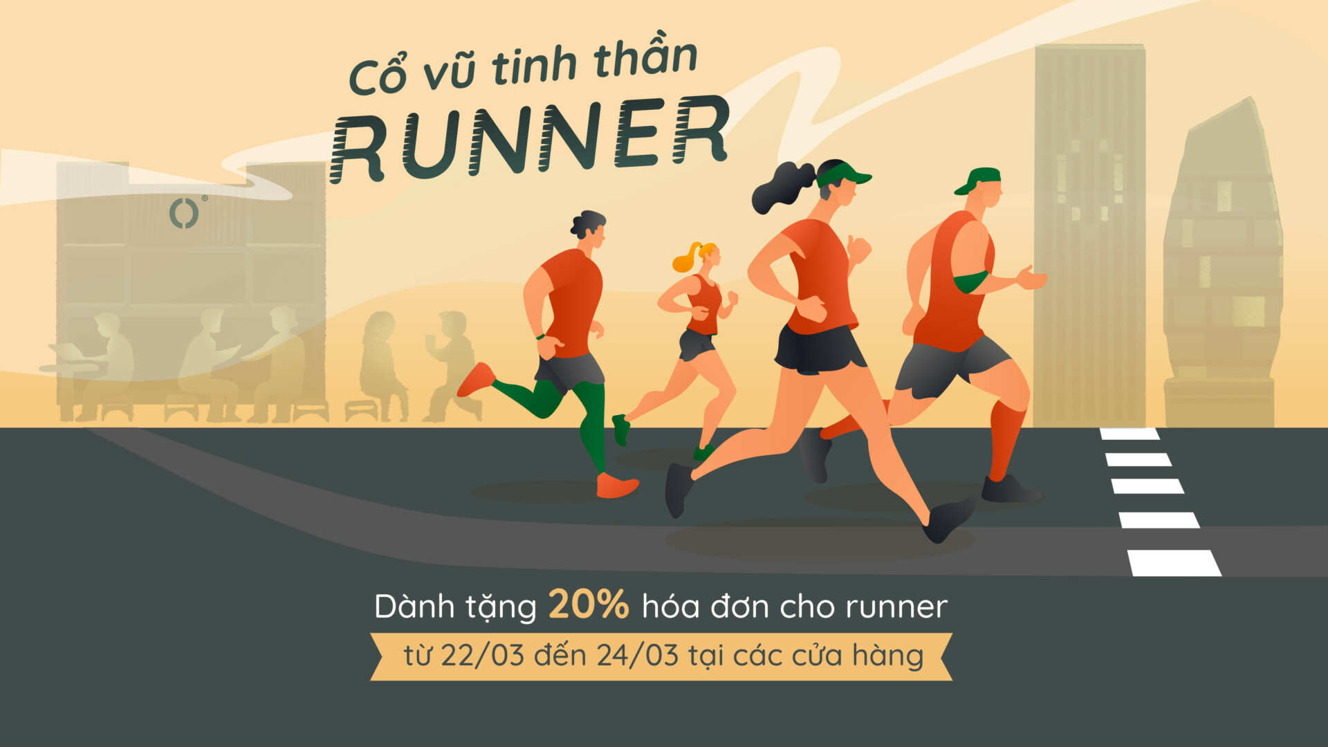 CỔ VŨ TINH THẦN RUNNER – BEANS GIẢM GIÁ 20%