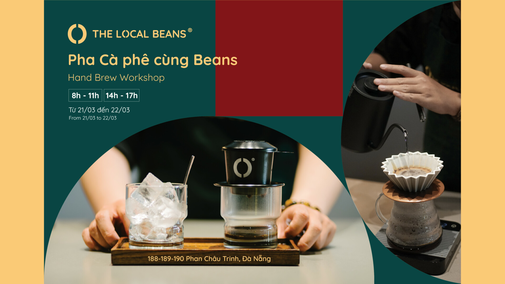 WORKSHOP “PHA CÀ PHÊ CÙNG BEANS”